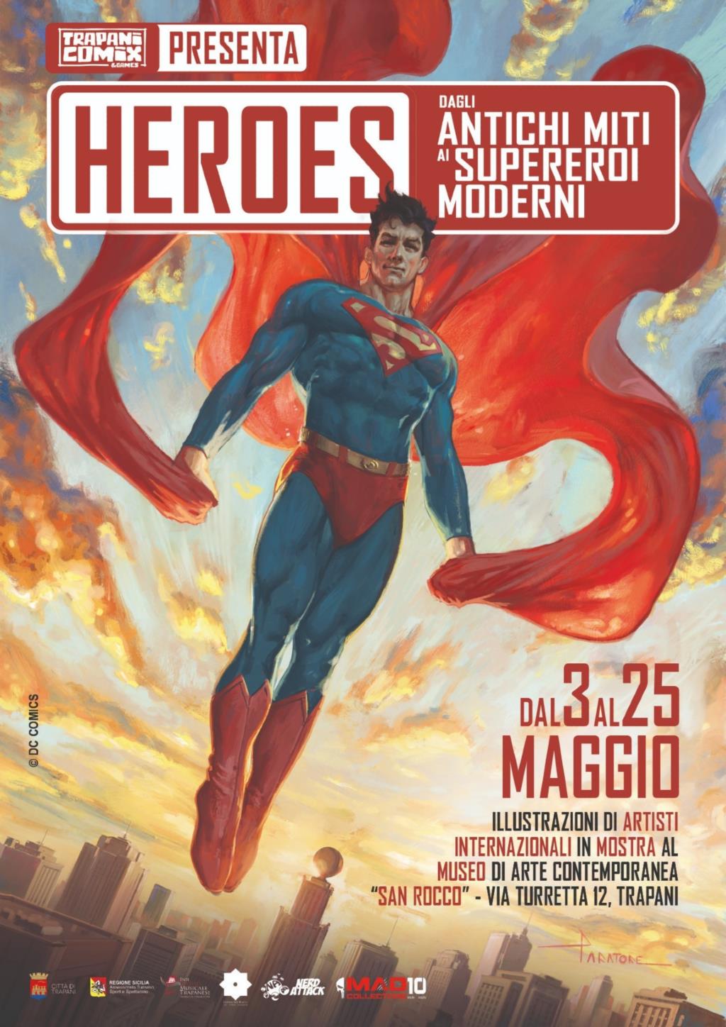 A Trapani Heroes: dagli antichi miti ai supereroi moderni