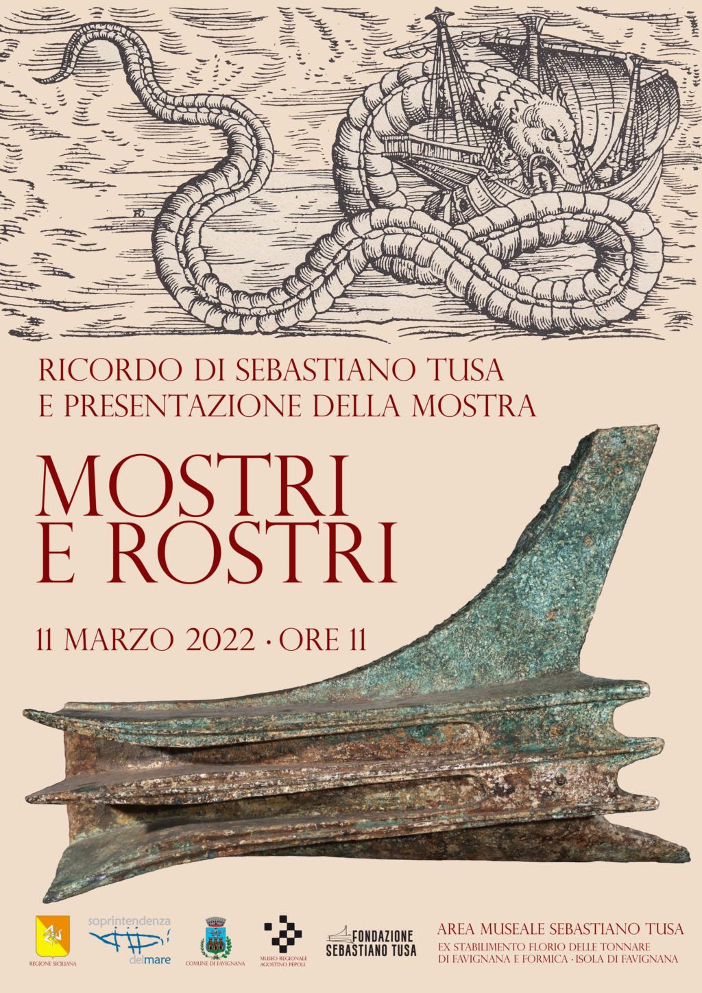 A Favignana l'anteprima della mostra 'Mostri e Rostri'