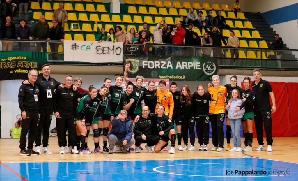 L'Handball Erice non si ferma più: schiantata la Tushe Prato