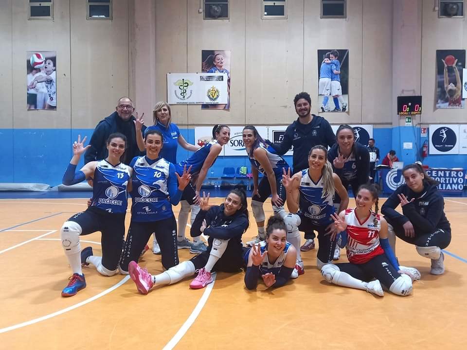 Serie B2 femminile:: vince in Calabria la Procori Ericina Volley