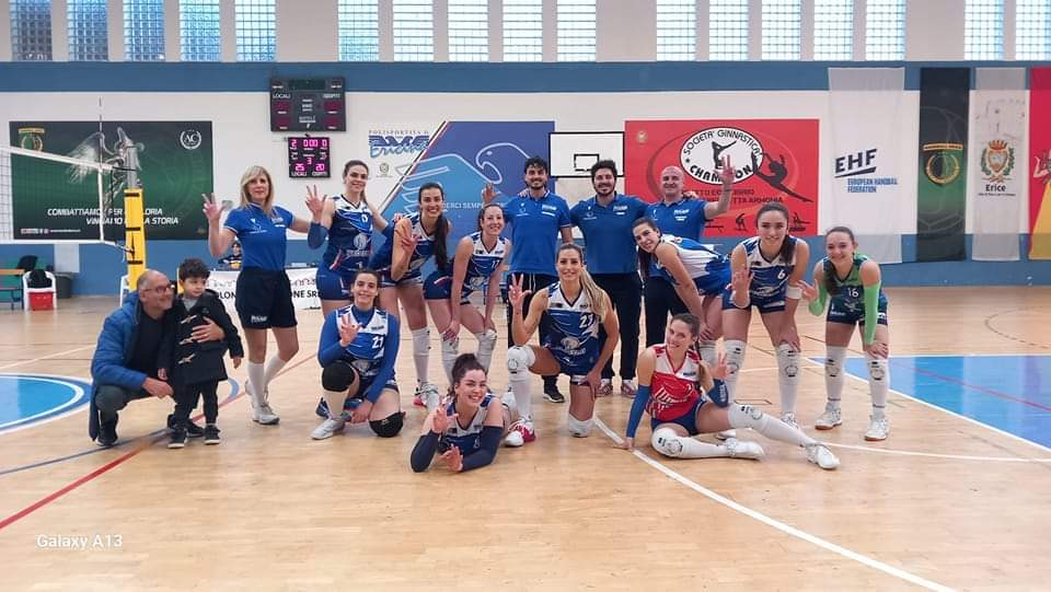 Serie B2 femminile: vittoria della Procori Ericina Volley