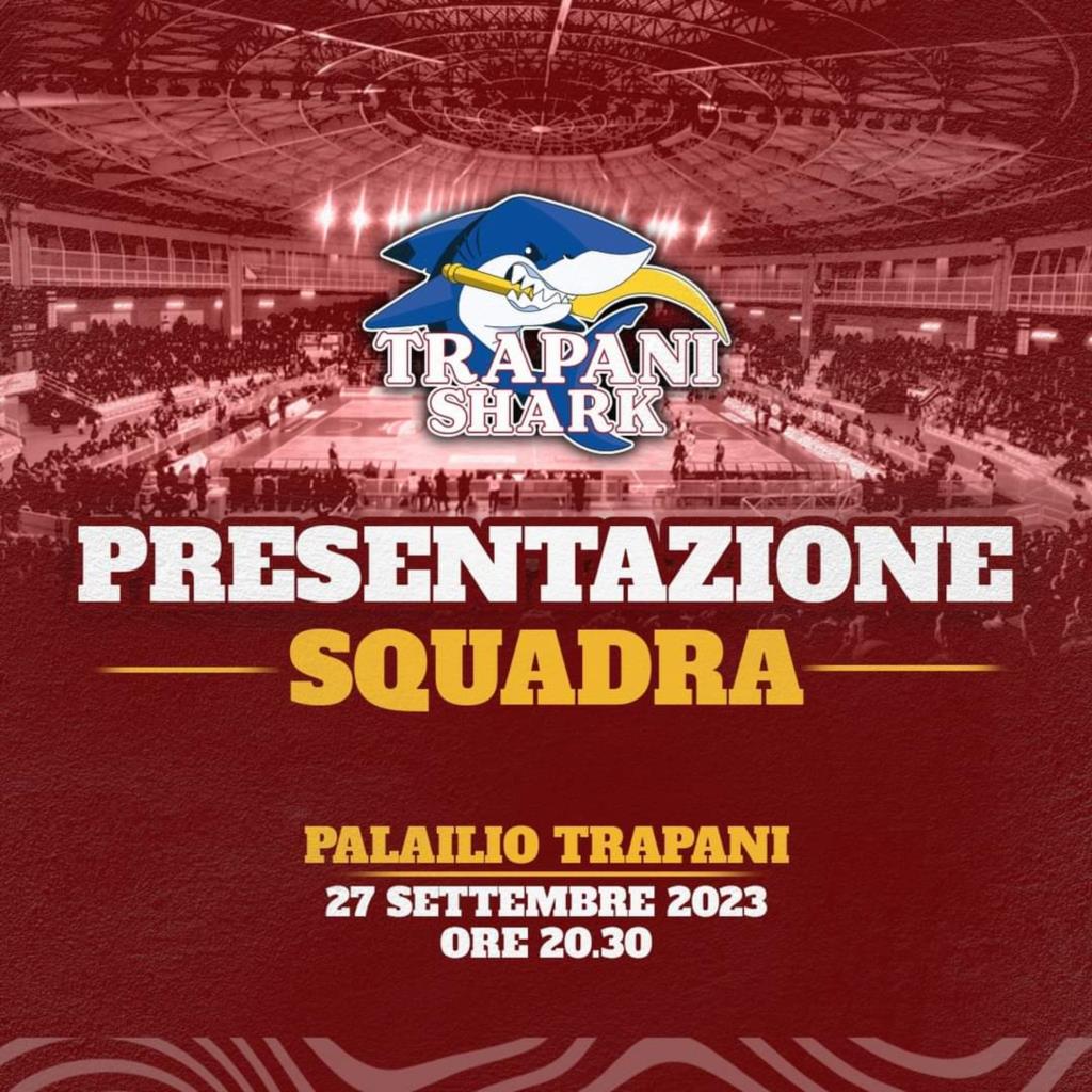 Trapani Shark: il 27 la presentazione ufficiale della squadra
