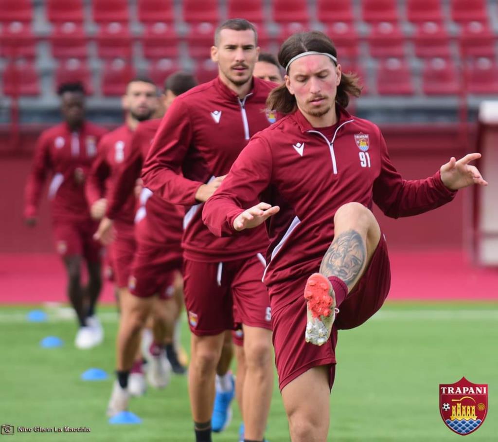 Trapani Calcio: la squadra si allena verso il Siracusa