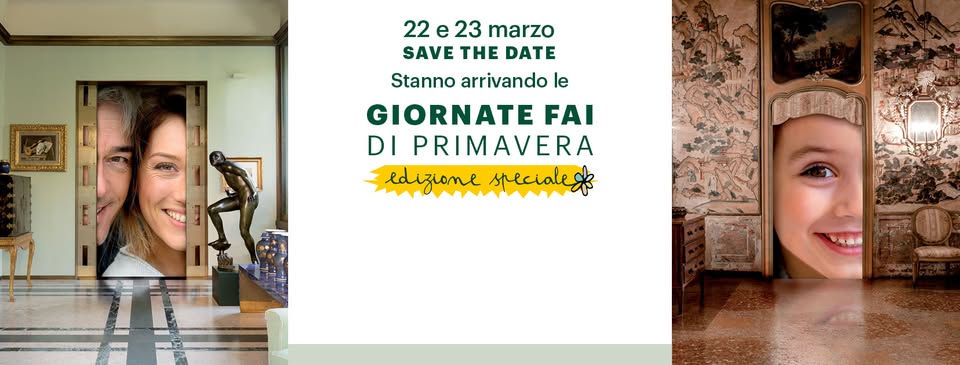 Tornano le 'Giornate Fai di Primavera'