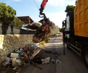 Favignana, nuove aree bonificate dai rifiuti