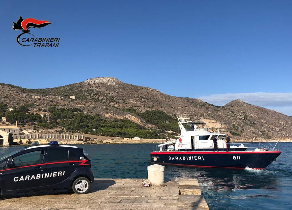 Favignana: controlli a tappeto dei carabinieri