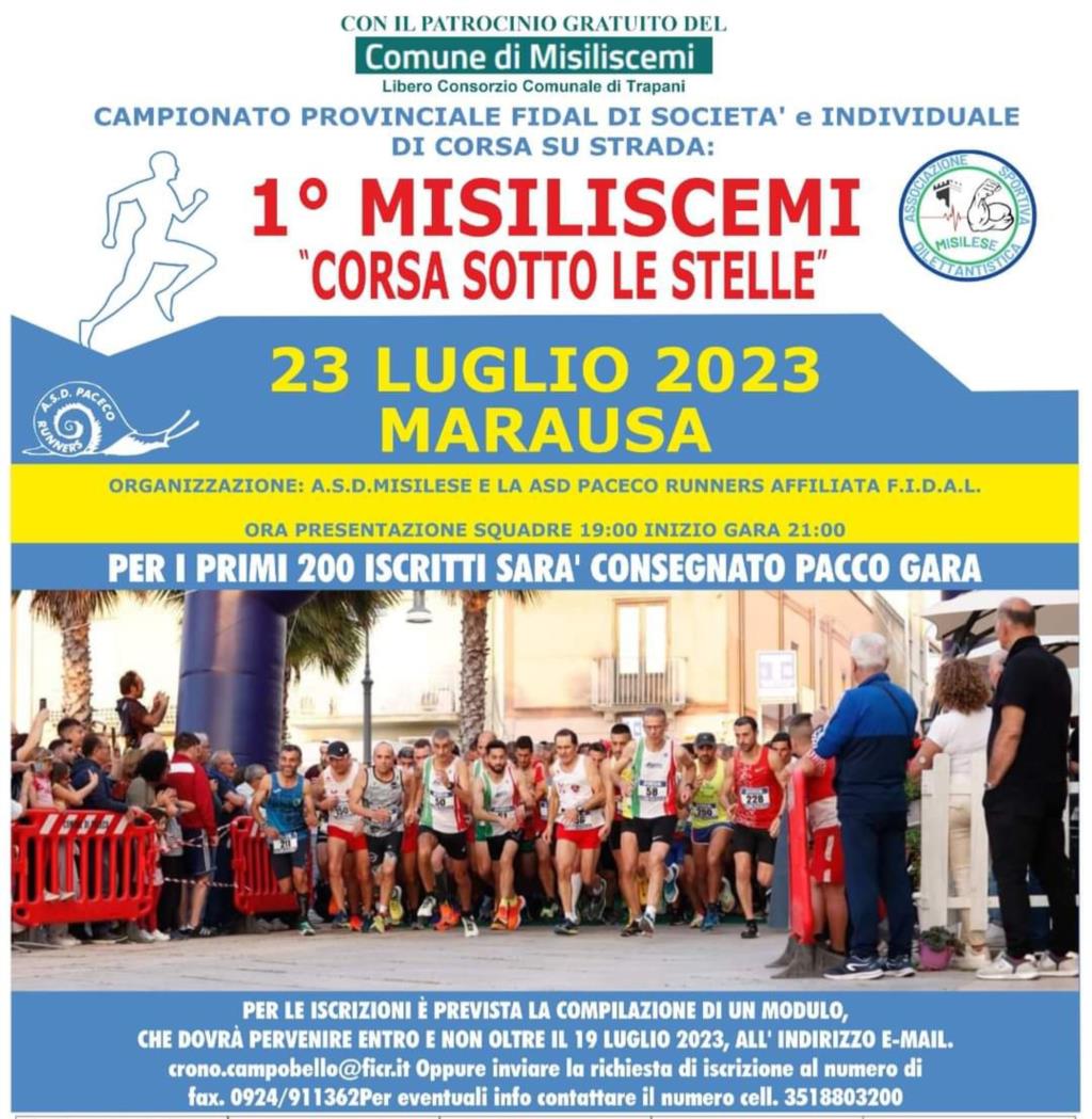 Domenica si correrà il 