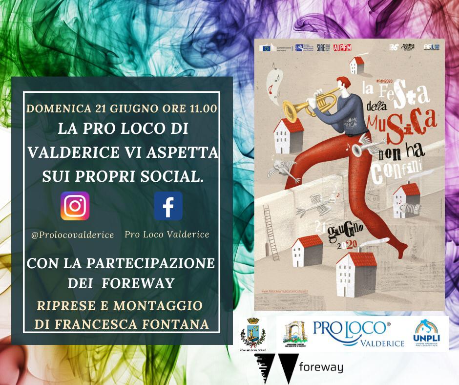 Pro Loco Valderice: festa della Musica 2020