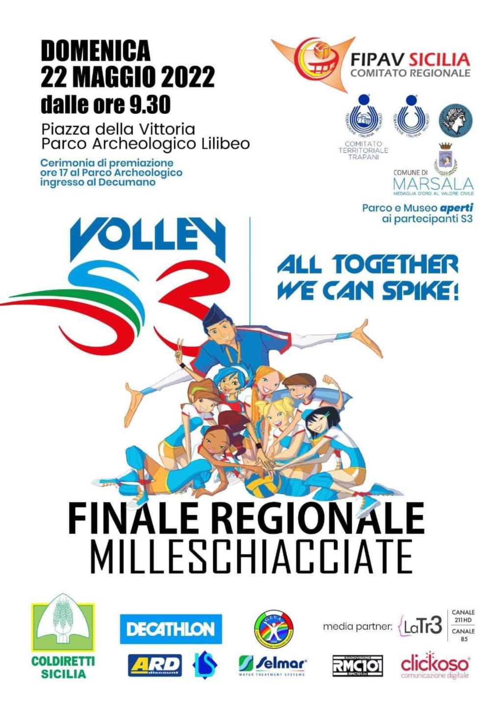 Domenica a Marsala la finale siciliana di Pallavolo dei settori giovanili