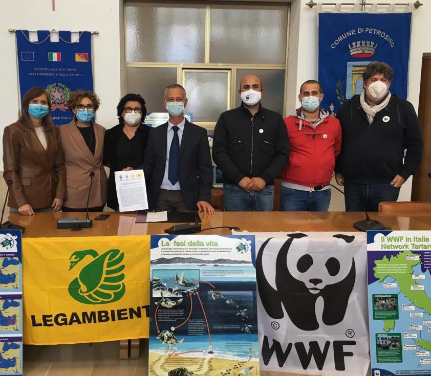 Comune di Petrosino, Wwf, Legambiente e l’Istituto Nosengo a tutela delle tartarughe