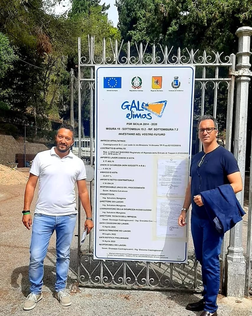 Valderice, al via i lavori per la riqualificazione della Pineta comunale