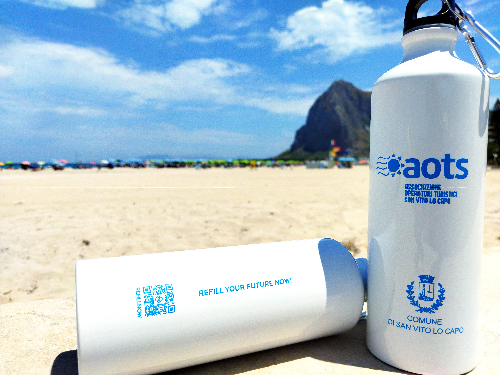 San Vito Lo Capo diventa sempre  più plastic free: da oggi le borracce ricaricabili per i turisti