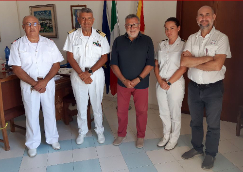 Favignana: incontro al comune con il nuovo comandante della Capitaneria di Porto di Trapani