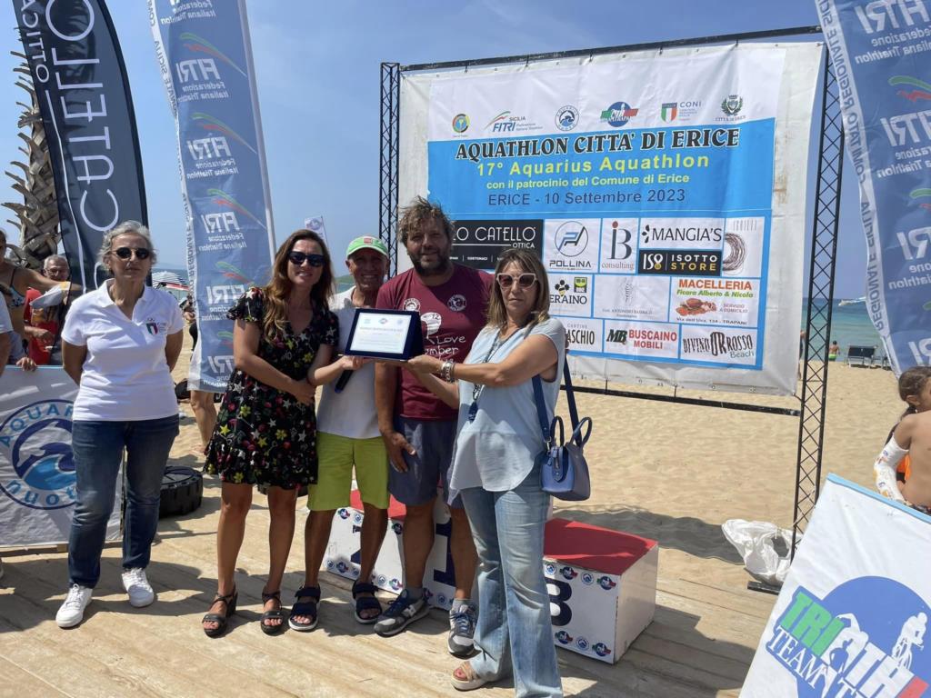 Grande successo per la 17^ edizione dell’Aquarius Aquathlon Citta’ di Erice