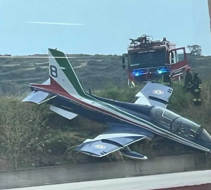 Incidente Frecce tricolori a Pantelleria, pilota ferito