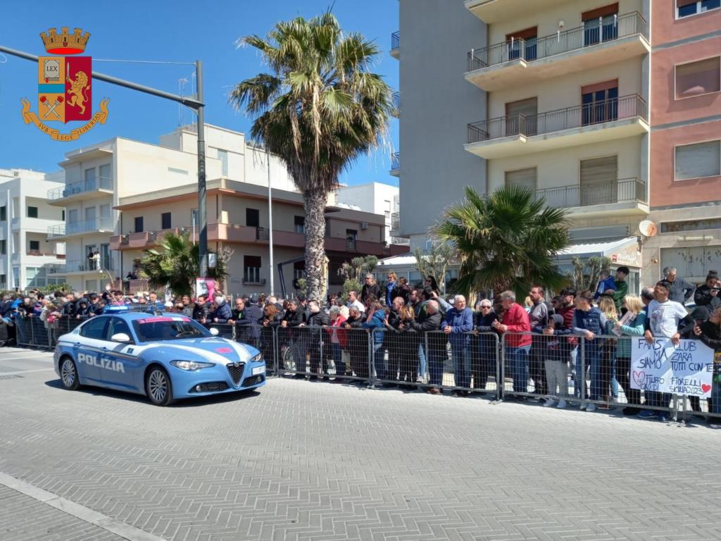 La Polizia di Stato al «Giro di Sicilia 2023»