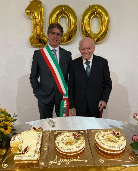 Campobello: gli auguri del sindaco Castiglione per i cento anni di Gaetano Marino