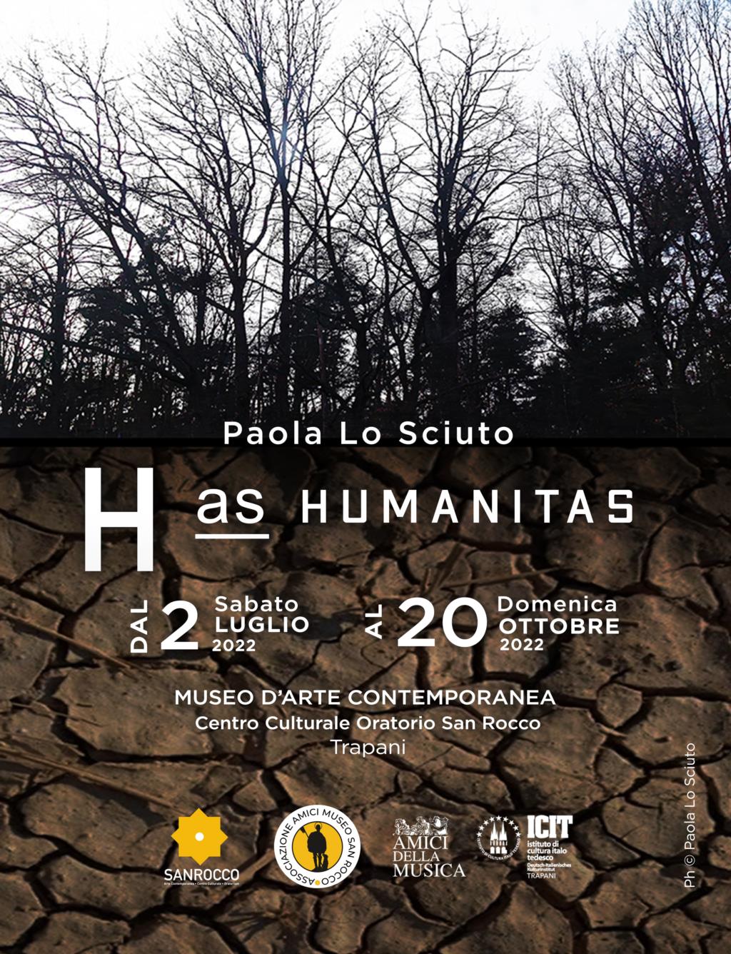 Trapani, si inaugura domani la mostra 'H as Humanitas'