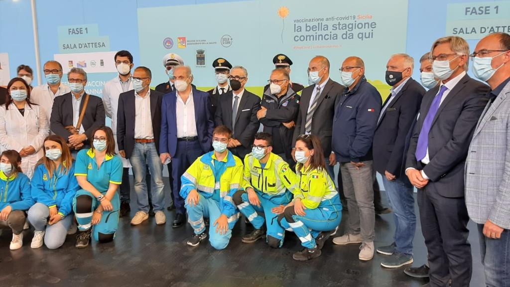 Partanna, inaugurato stamattina il nuovo hub vaccinale