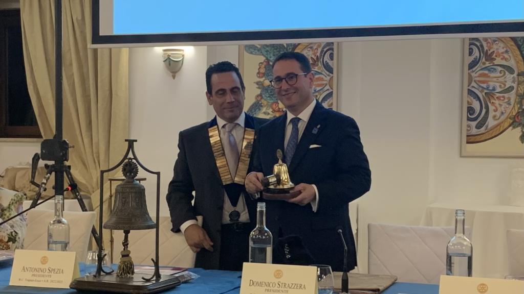 Erice, passaggio di campana al Rotary club
