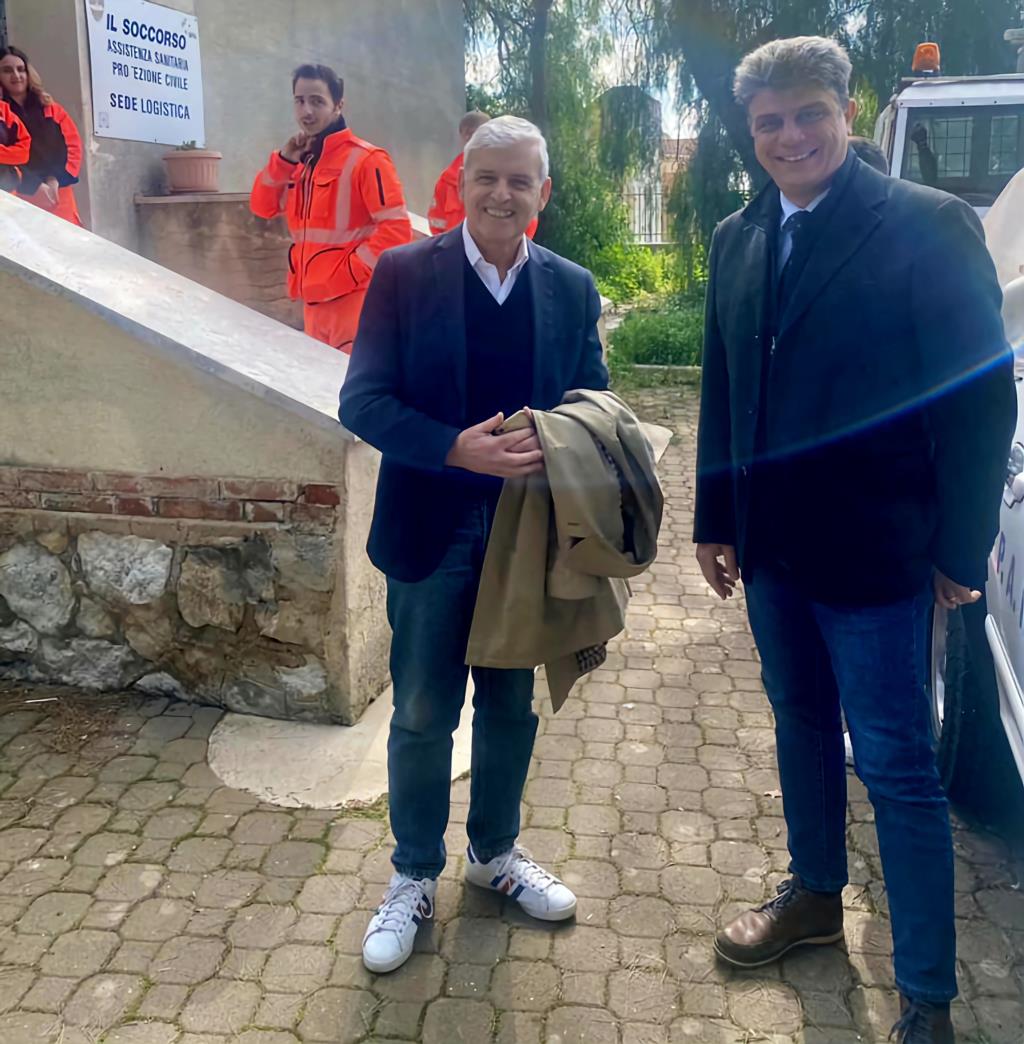 Misiliscemi, Pellegrino incontra i volontari di Protezione Civile