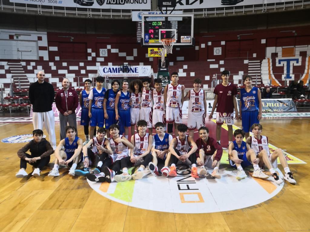 Pallacanestro Trapani settore giovanile: vince ancora la under 14