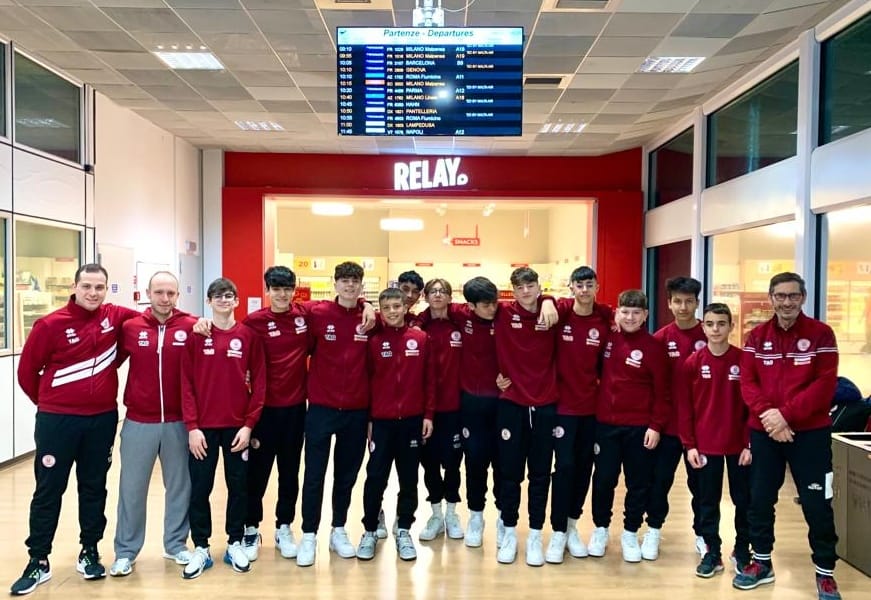 Pallacanestro Trapani settore giovanile: la formazione under 14 vola in Piemonte