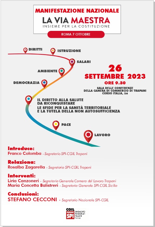 A Trapani incontro della Cgil sul 'Diritto alle Salute'