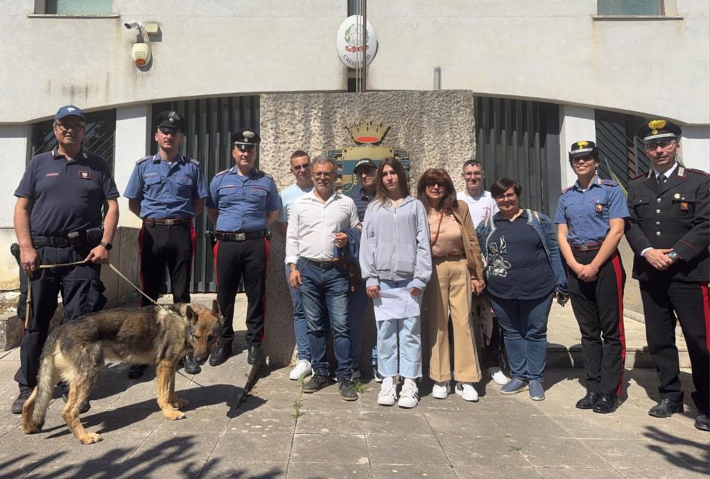 Salemi, studenti in visita al Comando Stazione Carabinieri