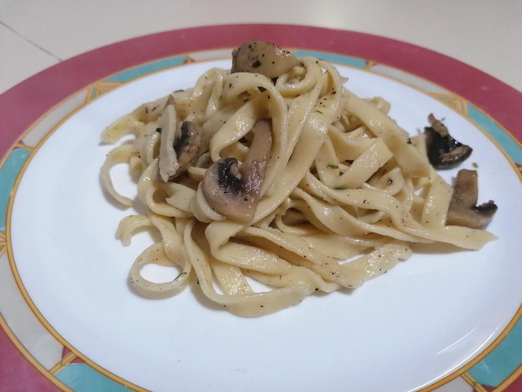 Tagliatelle ai funghi (VIDEO)