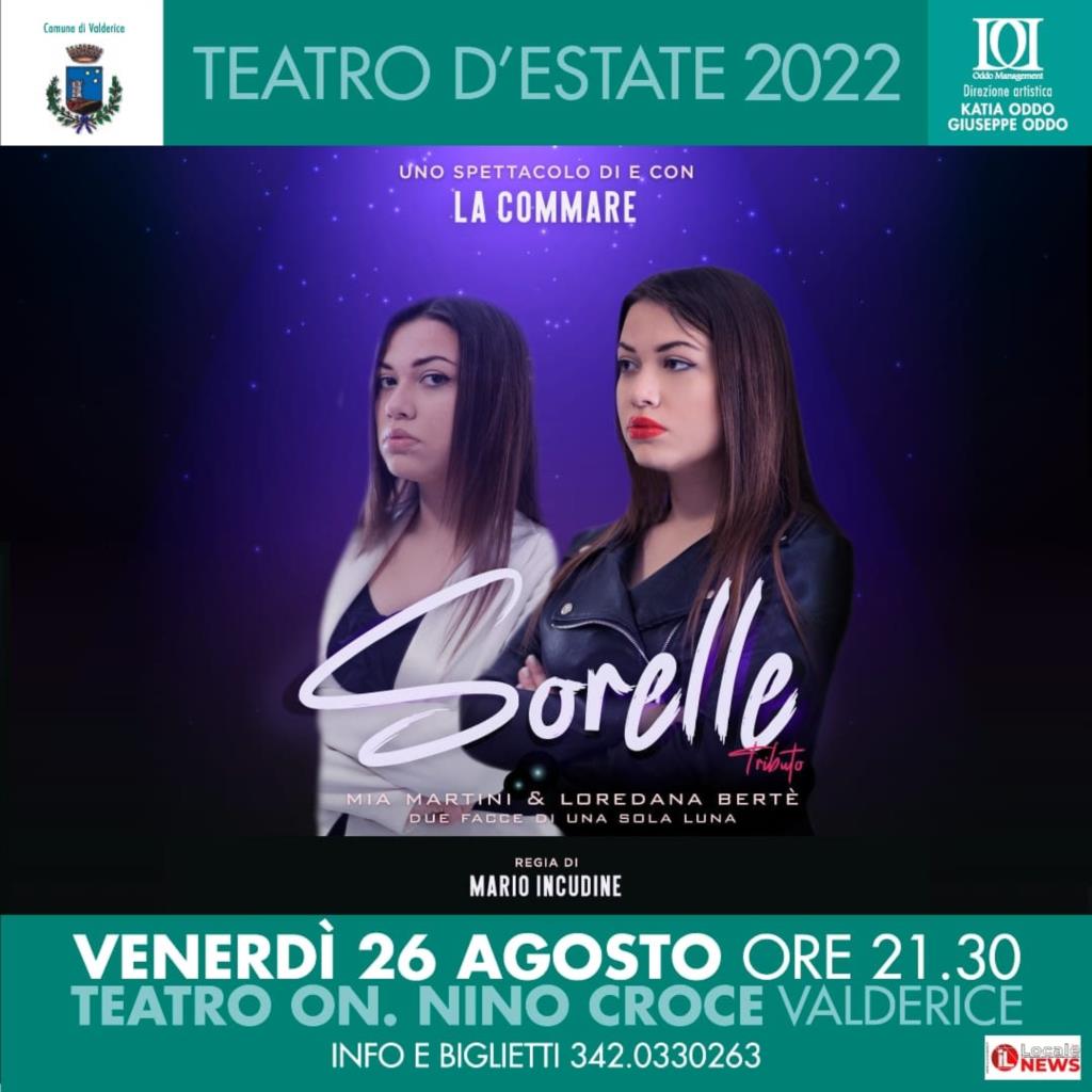 Valderice, domani sera a teatro 'Sorelle'
