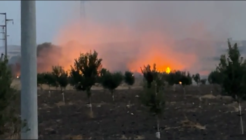 Trapani: incendio in contrada Porticalazzo