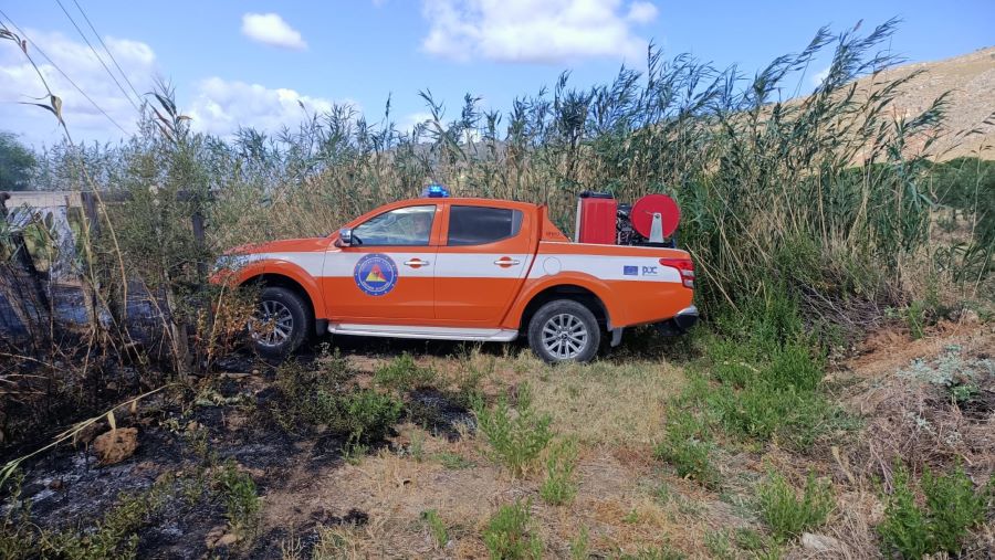 Incendio in un maneggio a Torrebianca