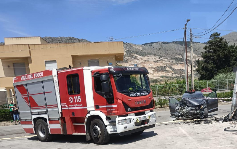 Incidente mortale a Buseto Palizzolo