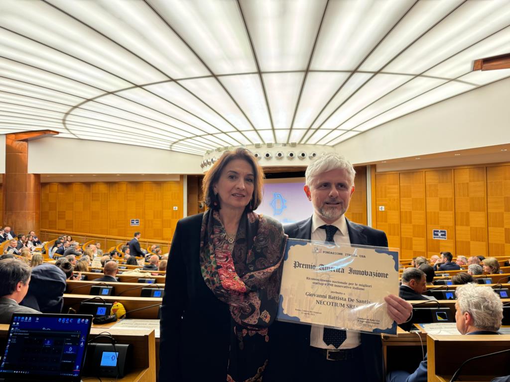 NecOtium S.r.l.s. per il secondo anno consecutivo vince il Premio 
