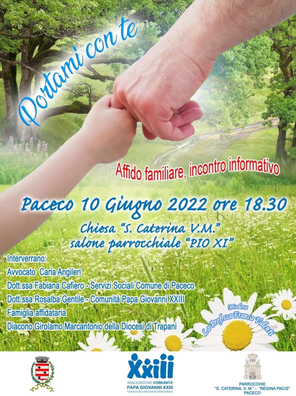 Paceco, incontro informativo sull'affido familiare