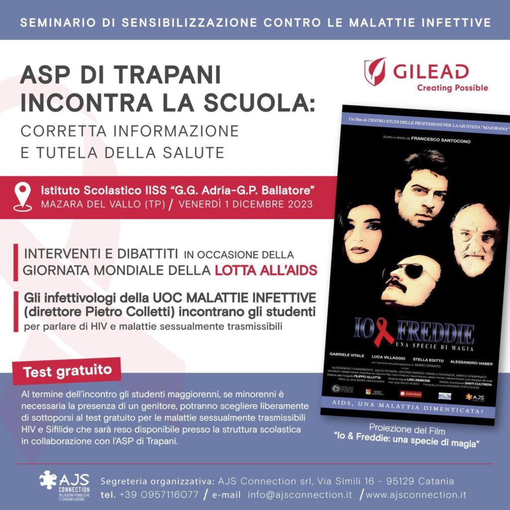 L’Asp di Trapani incontra la scuola