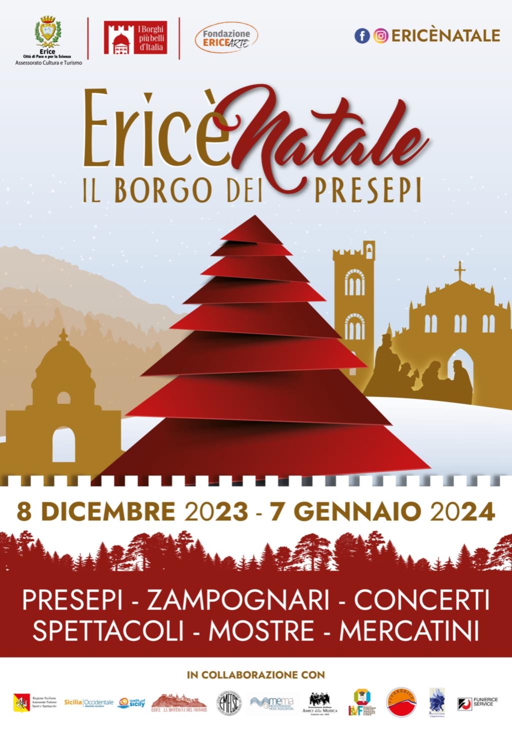 Tra presepi e melodie: il Natale di Erice