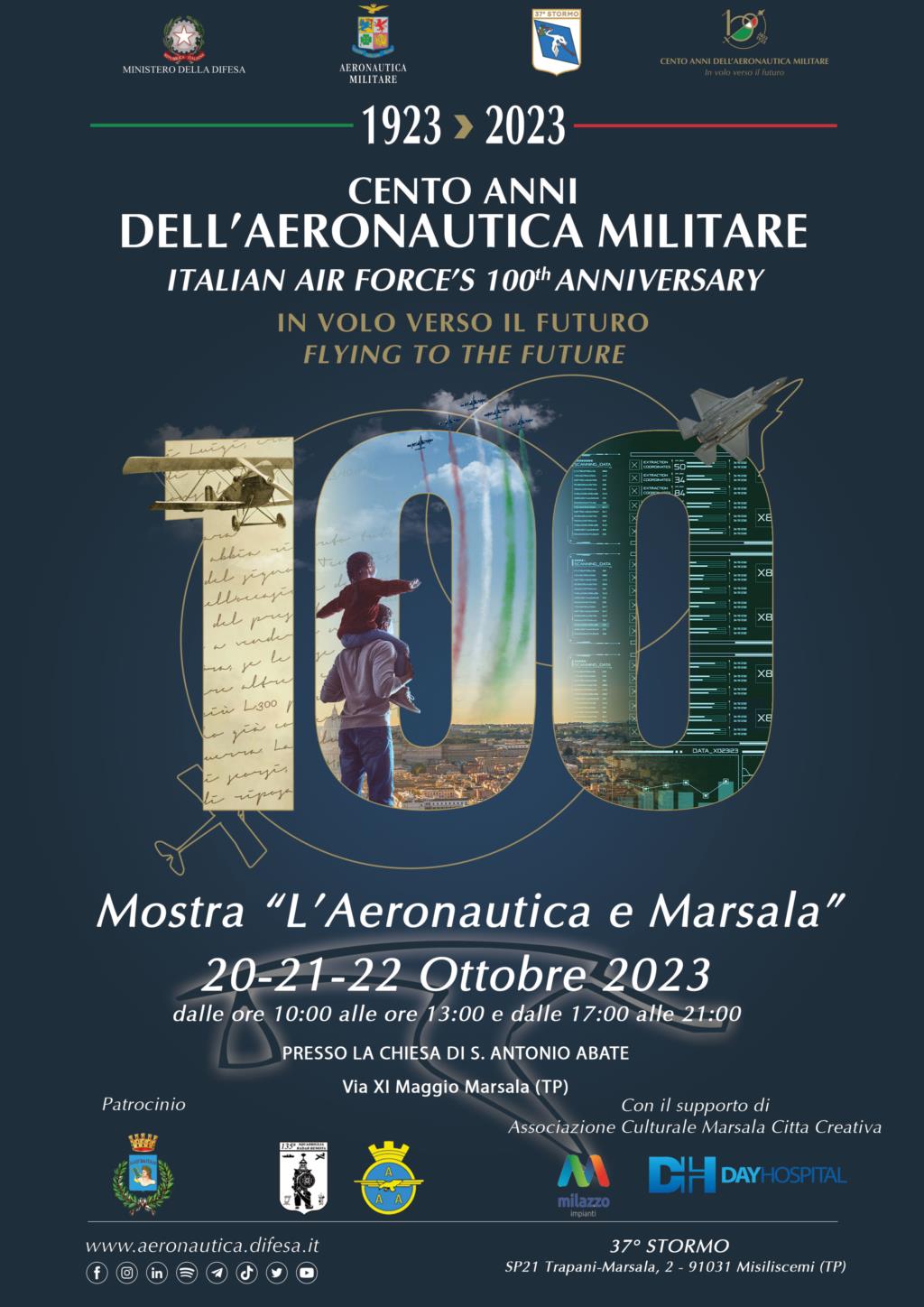 Dal 20 al 22 ottobre la mostra 'L’Aeronautica e Marsala'