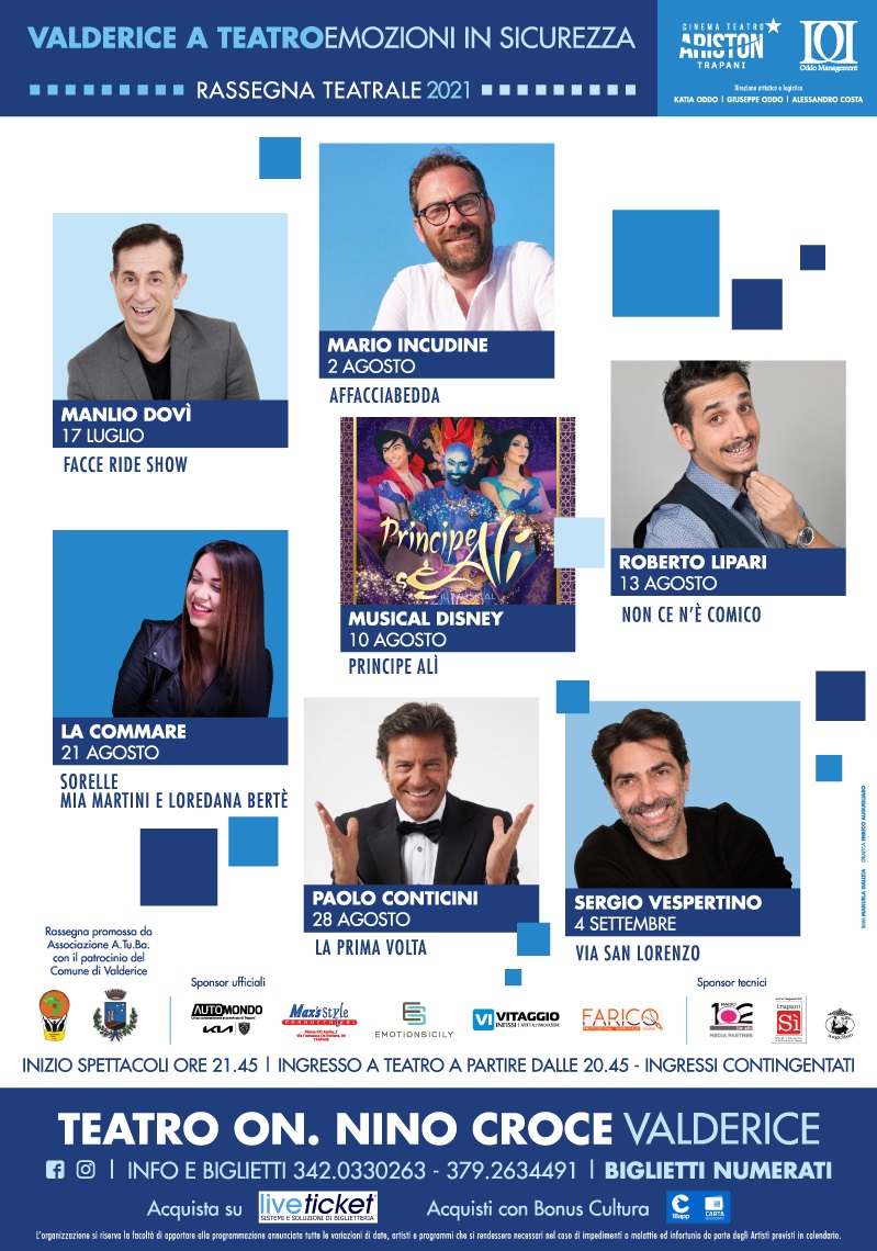Valderice a Teatro, Emozioni in sicurezza