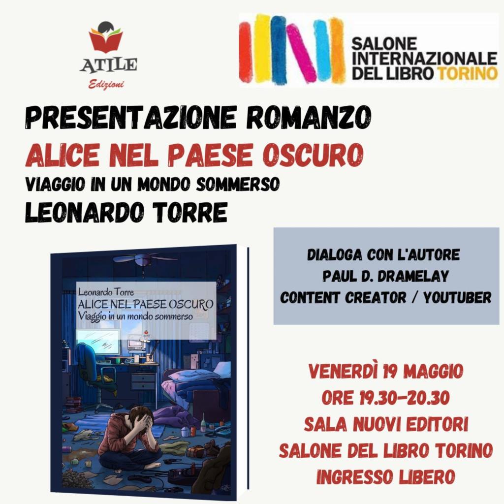 Il trapanese Leonardo Torre al Salone del Libro di Torino