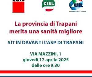 Trapani, domani mattina il siti in davanti l'Asp: l'invito dei partiti