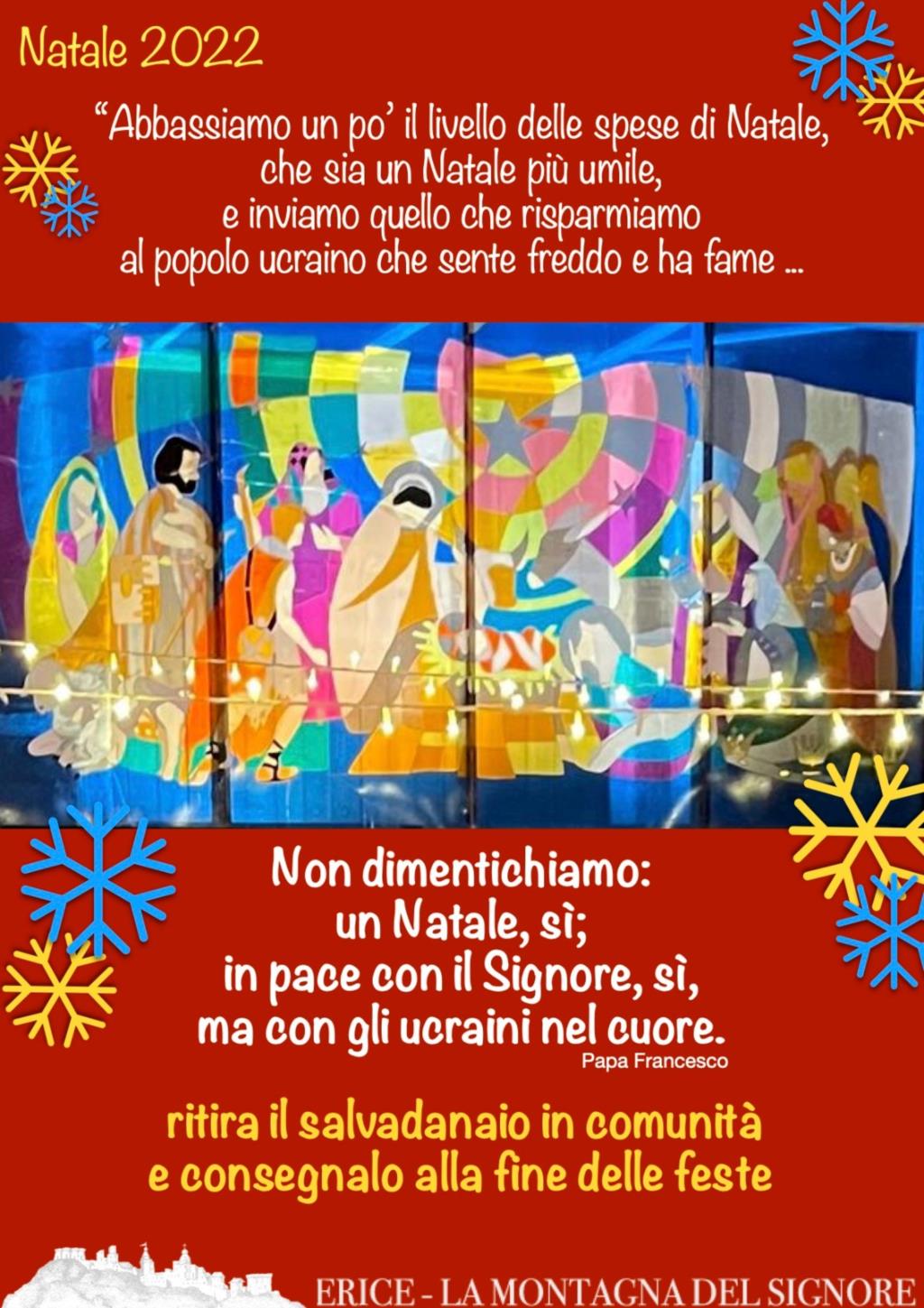 La parrocchia di Erice vetta lancia la campagna 'Natale sì ma con gli ucraini nel cuore'
