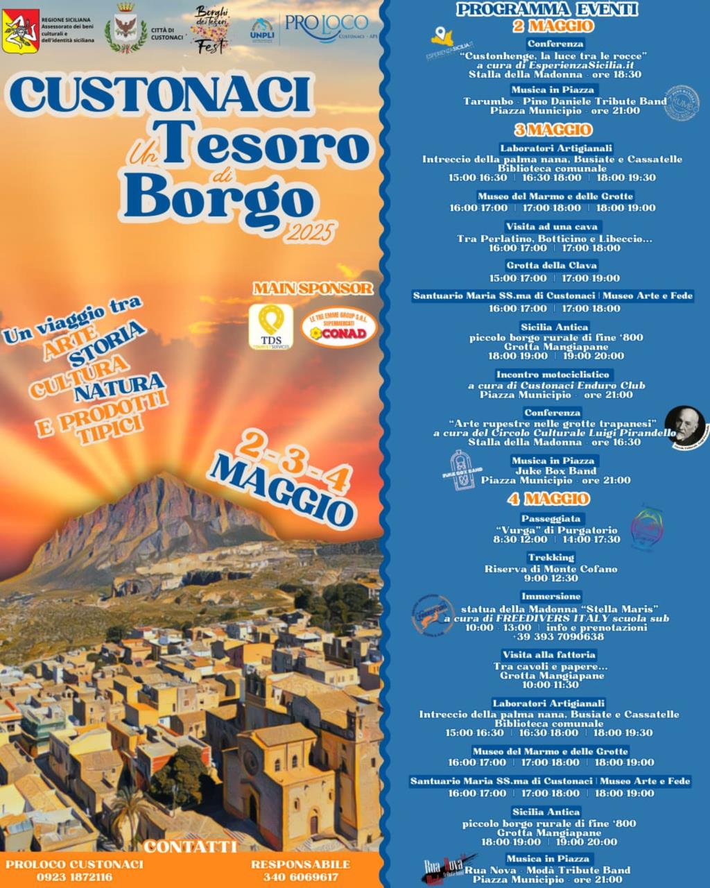 Custonaci: Un Tesoro di Borgo 2025