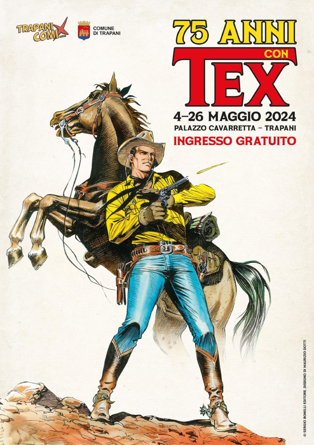 A Trapani 75 Anni di avventure con Tex