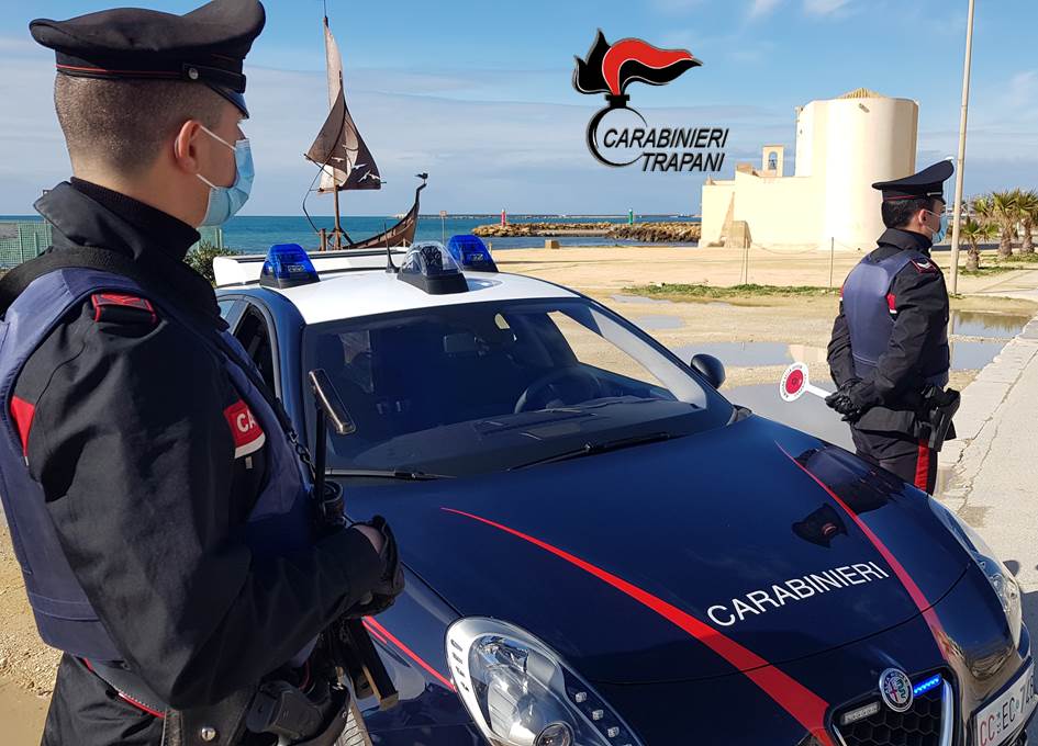 Mazara, controlli dei Carabinieri: denunciati in sette