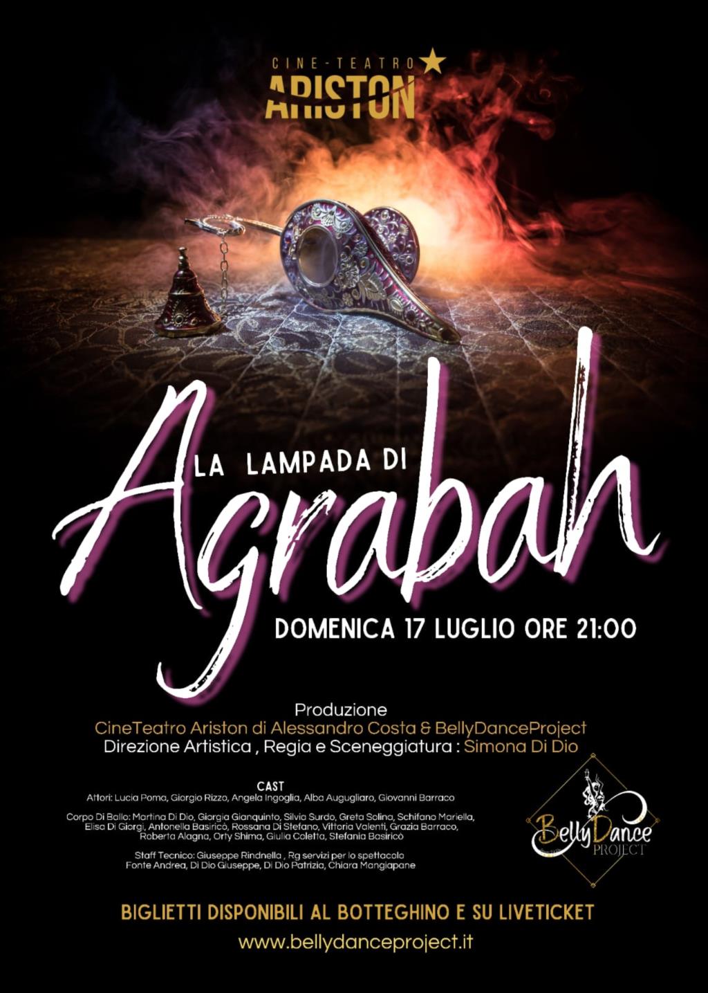 Trapani, 'La Lampada di Agrabah' in scena al Cine Teatro Ariston