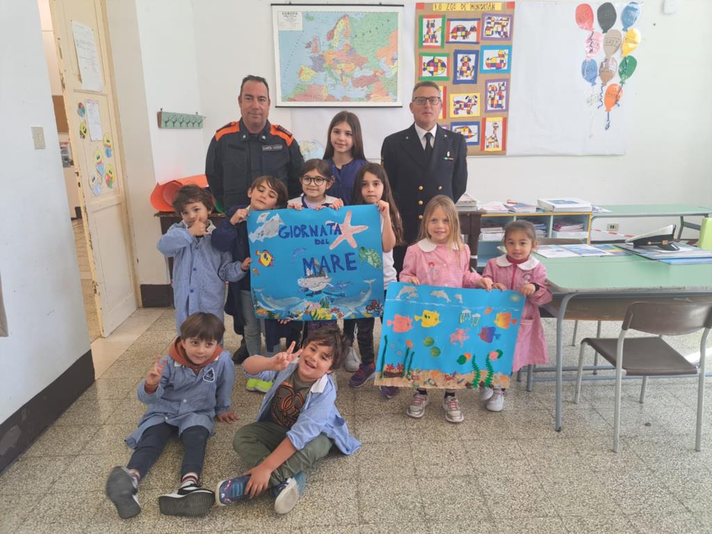 Giornata del mare, la Guardia costiera di Trapani incontra gli alunni della scuole