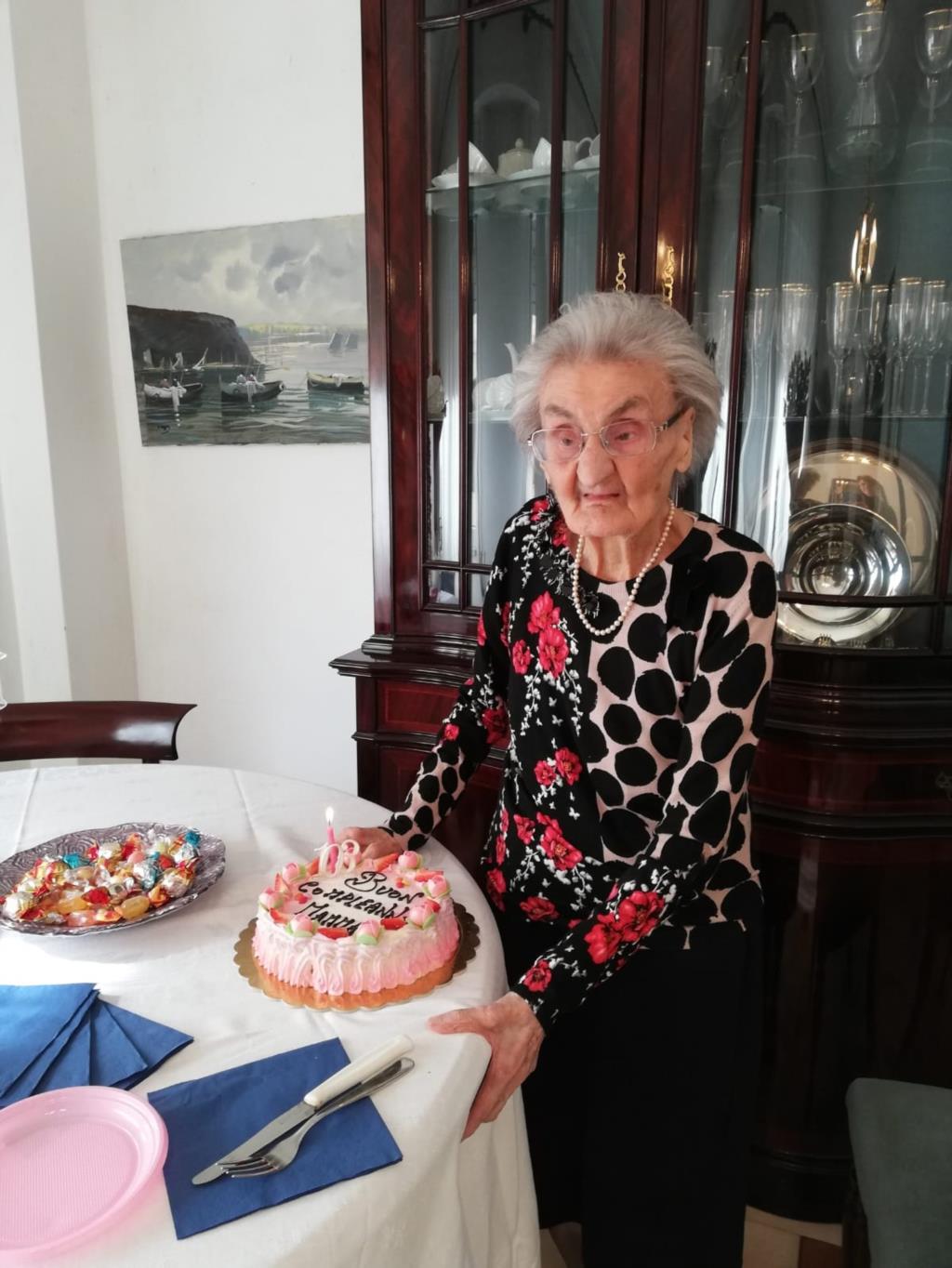 Nonna Maria compie 103 anni