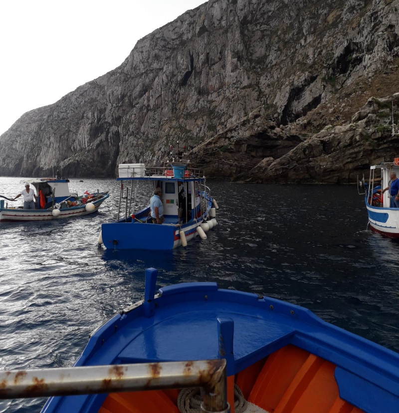 Progetto “Marine Litter” alle isole Egadi: i pescatori protagonisti nel recupero dei rifiuti marini